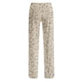 thumbnail image 5 of Women Leopard Print Pajama Pants Elastic Waist Lounge Pants Comfy Lightweight Soft Sleepwear Drawstring Casual, 5 of 5