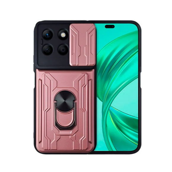 Funda Anillo y Tarjetero Card Slot para Honor X8b 4G