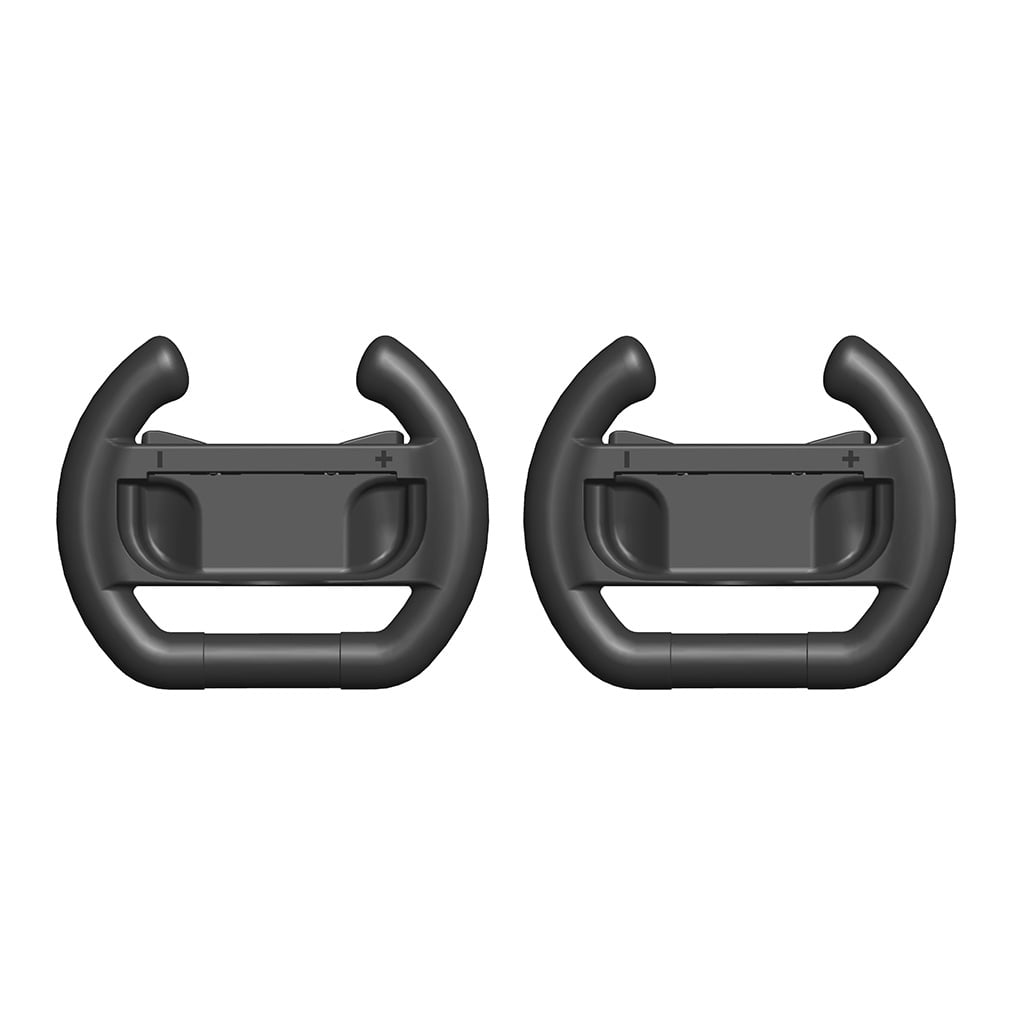 2 Pieces TNS852B Upgraded Game Steering Racing Handle Grip Bracket