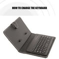 thumbnail image 4 of Bluetooth Keyboard,Universal Wireless Bluetooth Keyboard Android Universalbluetooth Keyboard Stand Ultimate Comfort, 4 of 7