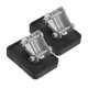thumbnail image 3 of 2 piezas alfombrilla antideslizante flexible para escalera extensible, protector para interior y exterior, almohadilla estabilizadora goma para negro, 3 of 8