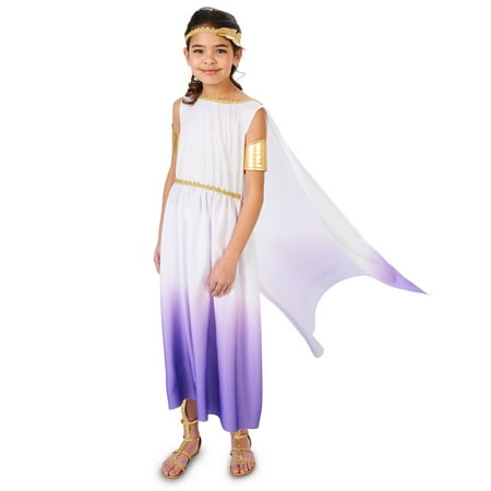 Purple Passion Greek Goddess Child Costume