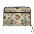 thumbnail image 7 of Accordion File Organizer with Zip Closure 13 Pockets Expanding File Folder Letter A4 Paper Document Organizer for Home Office Natural Abstract Shapes, 7 of 7