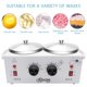 thumbnail image 2 of Wax Warmer AOWOSA Professional, recipiente doble para depilación, 2 of 9