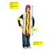 thumbnail image 4 of Disfraz Rasta Imposta Hot Dog para niños, talla única (7-10), poliéster, 4 of 5