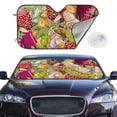thumbnail image 2 of Daiia Bright Mushrooms Windshield Sun Shade for Car SUV Truck (Medium ), Car Sun Shade Windshield, Car Shades for Front Windows, Sunshade for Car Windshield, 2 of 7