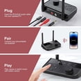 thumbnail image 5 of Long-Range Bluetooth 5.3 Transmitter & Receiver For TV, Home Stereo, Audio Adapter, 5 of 12