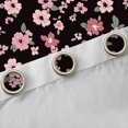 thumbnail image 4 of Feelyou Vintage Blossoms Floral Black Out Curtains, Rustic Farmhouse Curtains Pack of 2 (42x63 Each), Teen Child Kid Adult Bedroom Curtains, Blackout Curtains Home Decor, 4 of 6