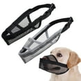 thumbnail image 1 of Bozal de nailon para perros pequeños, bozal transpirable y bebible de malla de aire para mascotas, 1 of 6
