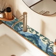 thumbnail image 2 of Yayeee Faucet Mat for Kitchen Sink 14.7" Diatomite Long Splash Guard Pad, Retro Tree, 2 Pack, 2 of 7