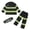 Black, variant on Boys Firefighter Officer Dress Up Outfit For Boys Kids Fireman Outfit For Party Show Performance