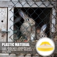 thumbnail image 3 of KAKOWELY Orinal triangular para conejos, inodoro para animales pequeños, bandeja para orinar para mascotas, 3 of 4