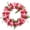 C, variant on Independence Day Pink & White Tulip Wreath for Front Door, Patriotic Spring Wreath with Greenery & Bow, 4th of July Indoor Outdoor Decor for Home Wall Porch Farmhouse Holiday Decoration, 16*16in, D