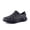 Charcoal/black, variant on Fuel EVA Recovery Shoes for Men, Lightweight Slip On Waterproof Shoes with Cushioned Footbed and Ventilated Design