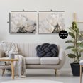 thumbnail image 3 of Stupell Industries Contemporary Soft White Budding Roses 2pc Canvas Art Set, 30 x 24 each, by Igor Levashov, 3 of 7