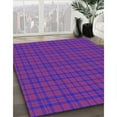 thumbnail image 3 of Ahgly Company Machine Washable Indoor Rectangle Transitional Magenta Pink Area Rugs, 6' x 9', 3 of 7