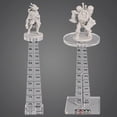 thumbnail image 1 of DND Flying Miniatures Combat Riser (Set of 2) Acrylic Laser Cut Flight Stand Terrain from 0 to 9999 ft Perfect for Dungeons and Dragons, Warhammer, D&D and Tabletop RPG, 1 of 3
