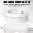 thumbnail image 6 of Water Pitcher Set with 4 Cups, 2.2L Large Capacity Pitcher and Glass Set, Clear Plastic Water Jug for Iced Tea Lemonade, Kitchen Home Drinkware Set for Parties, Beverage Server with Lid and Handle, 6 of 6