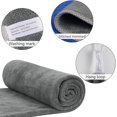 thumbnail image 2 of Toalla de microfibra para gimnasio, toalla deportiva, toalla de viaje, secado rápido, ligera, ultrasuave, superabsorbente, 30 x 70 cm, paquete de 3, 2 of 5