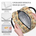 thumbnail image 3 of Easygdp Mushrooms And Rainbows Peace Bolsa de Almuerzo Insulada Grande, Forro de Aluminio, Diseño Espacioso, a Prueba de Fugas, Ideal para Trabajo, Picnics, Viajes y Actividades al Aire Libre, 3 of 6
