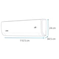 thumbnail image 5 of Aire Acondicionado Mini Split Inverter Frío-Calor 220 V 2 Toneladas (24,000 BTU) Blanco Mabe - MMI24HDBWCAM10, 5 of 5