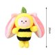 thumbnail image 5 of Muñecas De Gato Abeja Muñecos de animales rellenos, juguete de simulación de felpa elástica lavable para regalos de bebé Tmvgtek libre de BPA, 5 of 9
