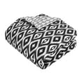 thumbnail image 6 of Chic Home Gabi 3-Piece Reversible Geometric Duvet Cover Set, Twin, Black, 6 of 6