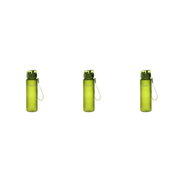 Taza de agua Greeniant 560ml plástico anticaída esmeriladas a prueba de fugas exteriores