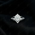 thumbnail image 3 of 1.00 TCW Pear Cut Twisted Engagement Ring 925 Sterling Silver, 3 of 5
