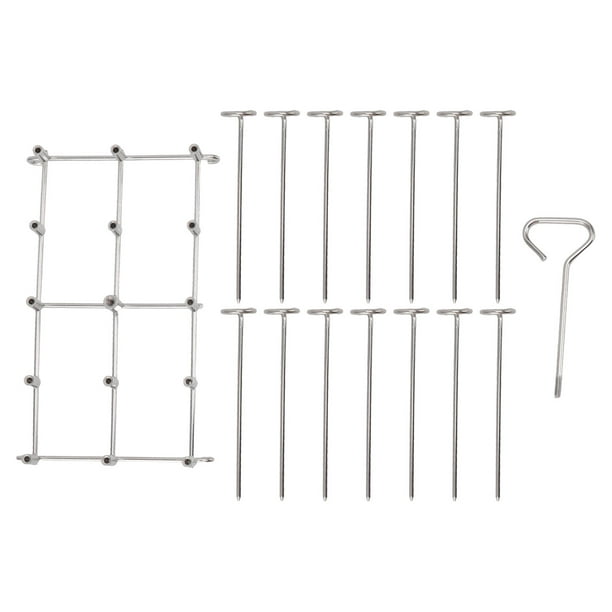 Soporte para brochetas de 8 cuartos de galón, soporte vertical para brochetas para freidora Ninja DZ201 Foodi, accesorios de cocina