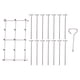 thumbnail image 1 of Soporte para brochetas de 8 cuartos de galón, soporte vertical para brochetas para freidora Ninja DZ201 Foodi, accesorios de cocina, 1 of 14