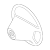Genuine OE Mercedes-Benz Steering Wheel - 219-460-31-03-8K75