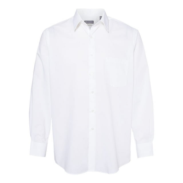 Van Heusen Chemise Homme Col Pointu, TG, Blanc