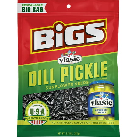 BIGS Vlasic Dill Pickle Sunflower Seeds 5.35-oz. (Grace's Best Sunflower Seed Cookies Recipe)