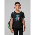 thumbnail image 2 of Dino With Toothbrush T-Shirt Juniors -Image by Shutterstock,  Large, 2 of 4