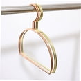 thumbnail image 4 of WHAMVOX Colgador Metálico Dorado Para Bufandas Con Semicircular Ideal Para Organizar Armarios, 4 of 8