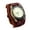 Classic Brown, variant on Archer Vintage Roman Numerals Gear Faux Leather Band Men Wrist Bracelet Quartz Watch