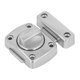 thumbnail image 3 of Loquet à pêne rotatif en alliage de zinc pour meubles, porte de salle de bain, argent, 3 of 4