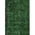 thumbnail image 1 of Ahgly Company Indoor Rectangle Abstract Emerald Green Modern Area Rugs, 8' x 10', 1 of 4