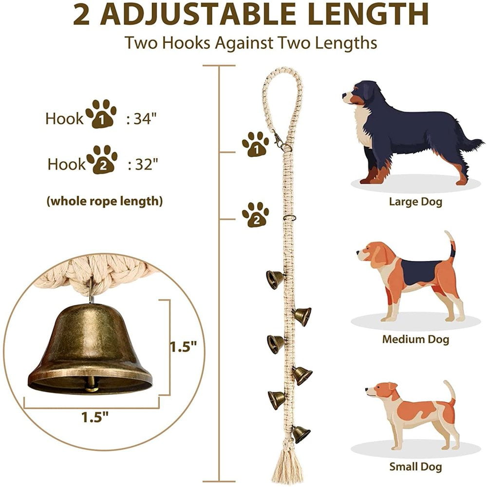 Bell for dogs to go outside hotsell