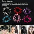 thumbnail image 4 of fastboy Imitation Pearl Bead Chain String Rolled Cord Thread Jewelry Findings Craft Hair Cake Table Party Bride Decoration Transparent 30m/Roll, 4 of 6