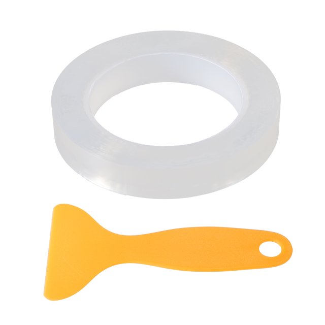 Coche Puerta Umbral Borde Cinta Kit, 1000x2cm Universal para RV Acrílico Transparente