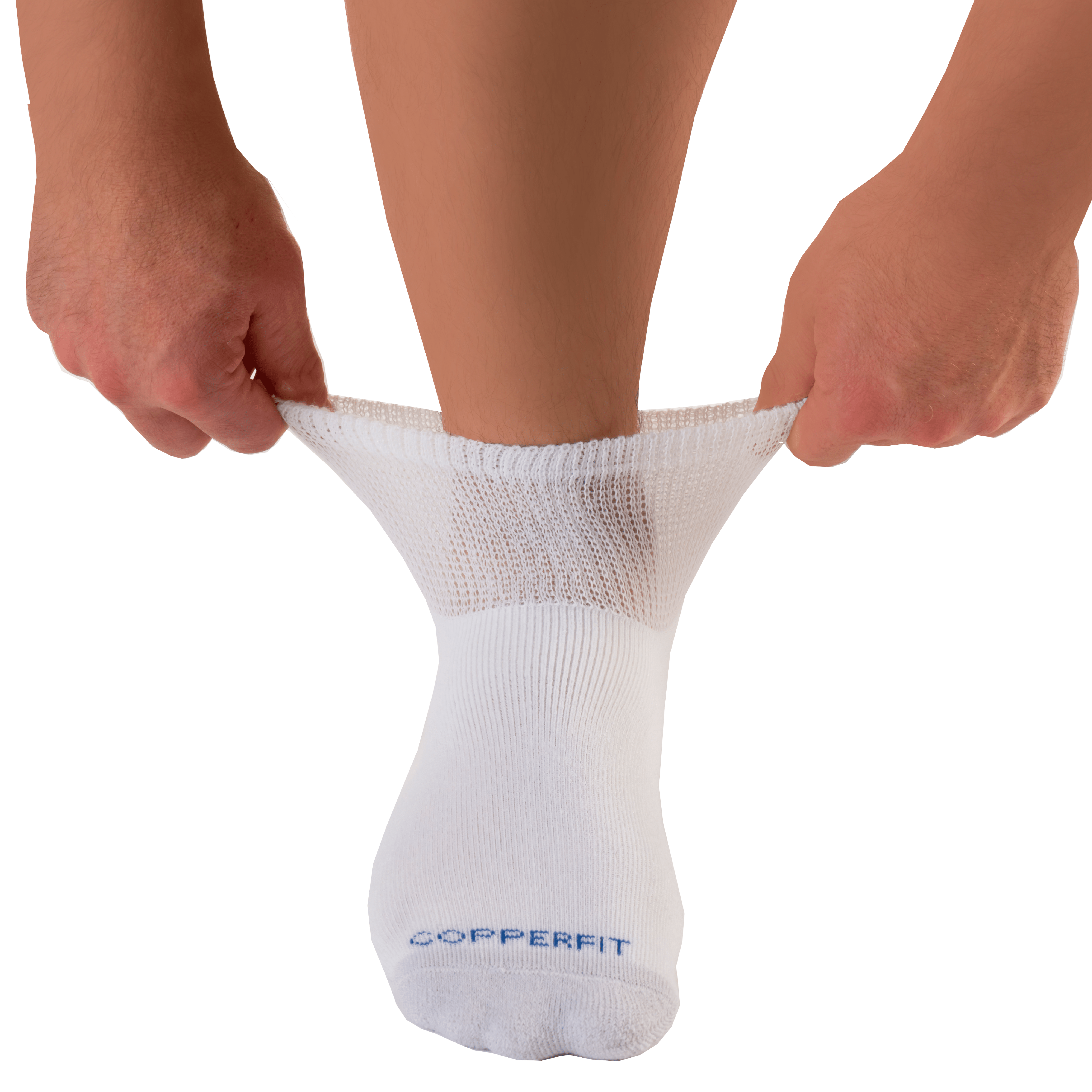 Copper Fit Extra Wide Loose Fit Comfort Socks 3-Pack photo 5