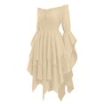 thumbnail image 4 of Likimi Hallowmas Dress For Women Dress Up Solid Color Stage Show Halloween Costumes For Performance Fashionable Cosplay Dresses Size S, 4 of 4