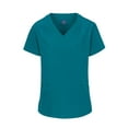 thumbnail image 6 of M&M SCRUBS Womens' Cool 4-Way Stretch Jogger Scrub Set (Teal, Small), 6 of 7