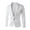 White, variant on GaThRRgYP Spring Fall Mens Long Sleeves Coat,Men's Single Button Solid Color Casual Business Suit Top