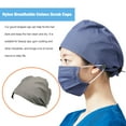 thumbnail image 2 of Gorros de fregado Sonducket Ajustables Gris, 2 of 6