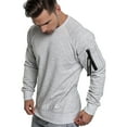 thumbnail image 2 of PEASKJP Men's Solid Color Long Sleeve V Neck Slim Button Fashion Comfortable Top(Grey,M), 2 of 7