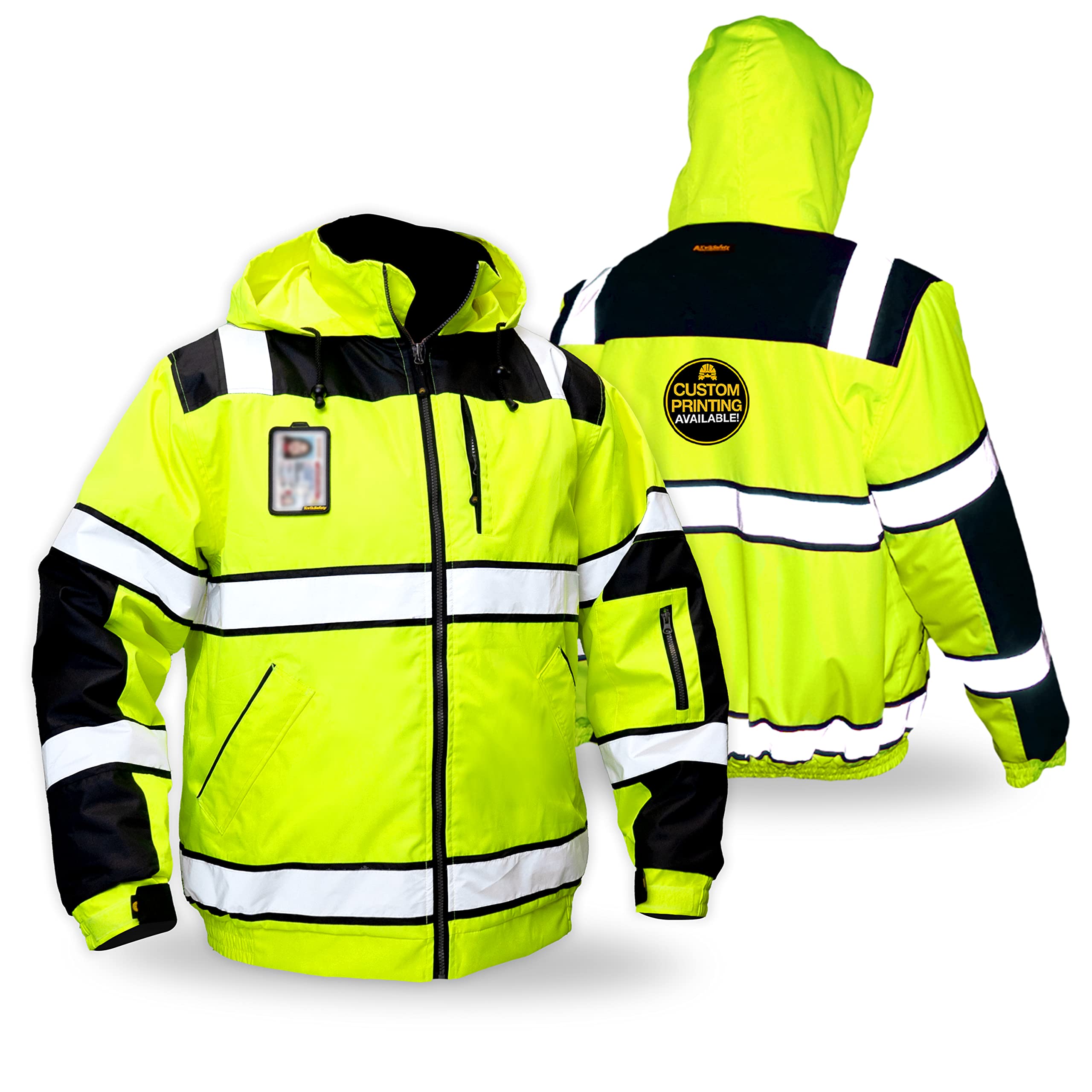 ANSI OSHA Reflective Hoodie Warm 
