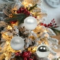 thumbnail image 2 of 24Pcs Christmas Tree Balls Ornaments for Xmas Christmas Tree 30mm/1.18" Shatterproof Christmas Tree Decorations Hanging Ball for Holiday Wedding Party Christmas Tree Christmas Decorations Clearance, 2 of 8